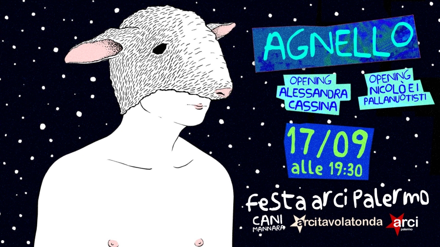 Festa ARCI Palermo con AGNELLO in concerto